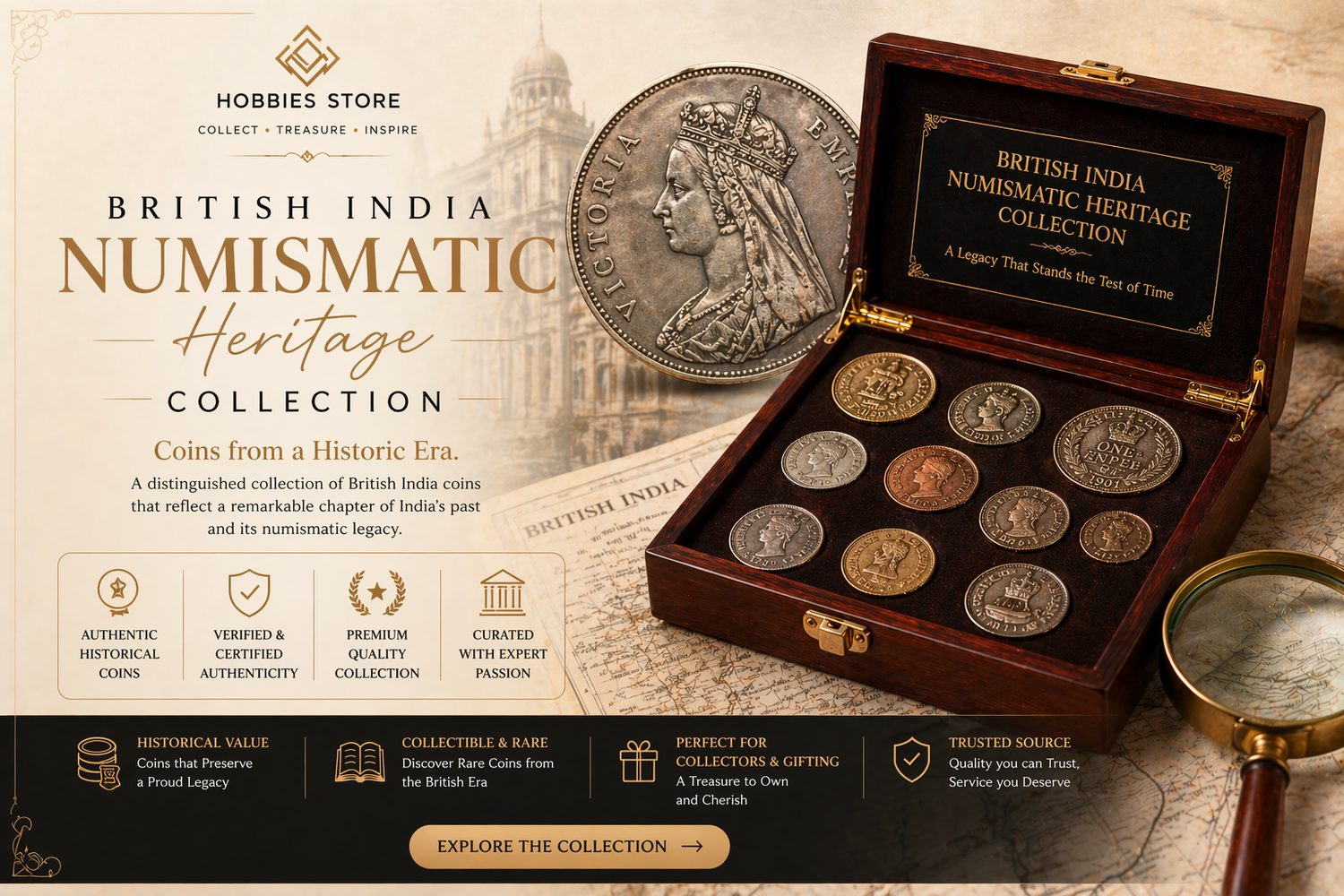 British India Numismatic Heritage Collection