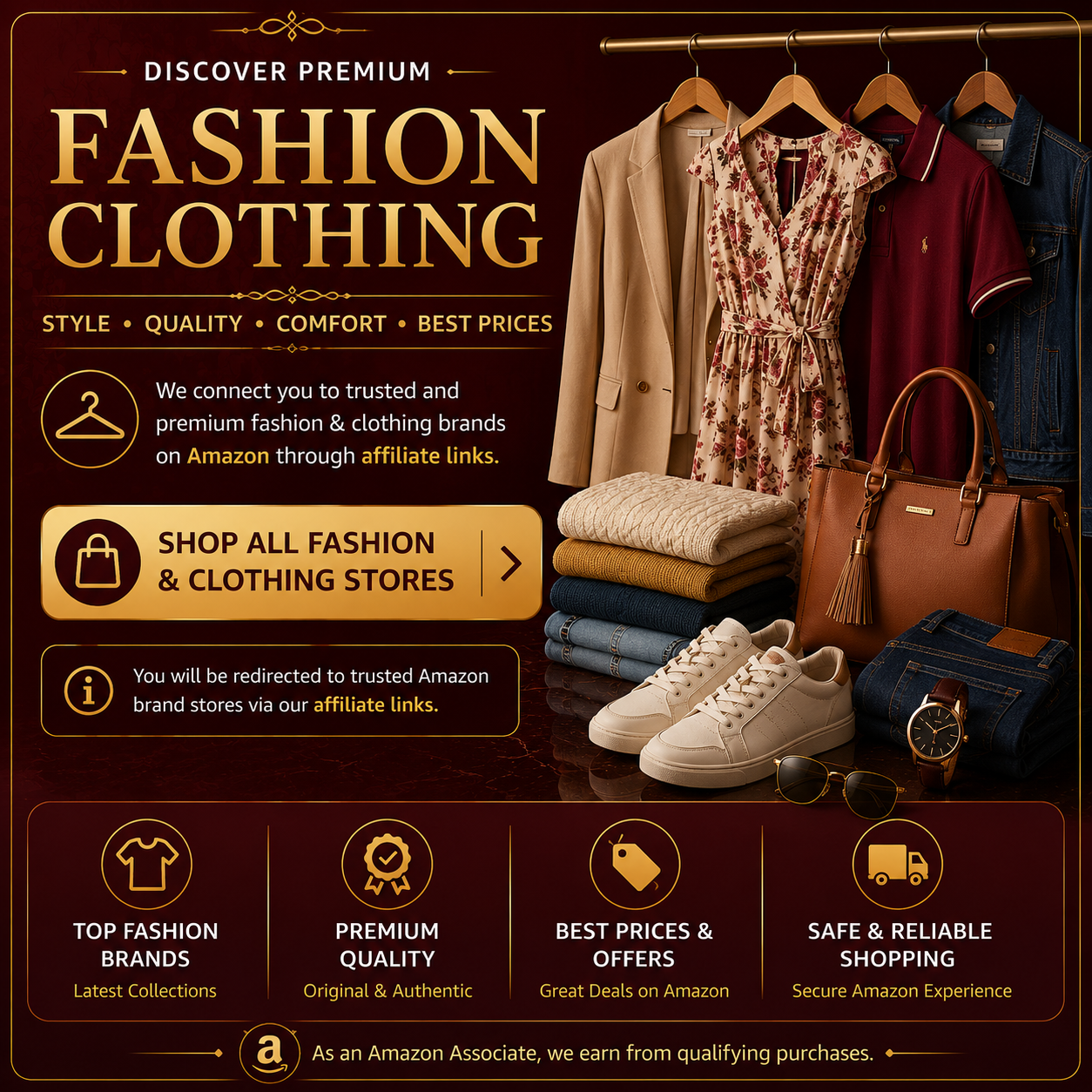 Fashion & Clothing on Amazon