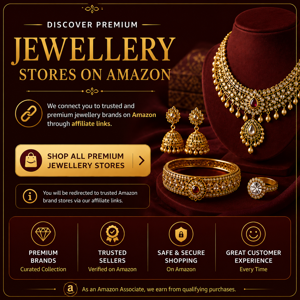 Premium Jewellery Stores on Amazon