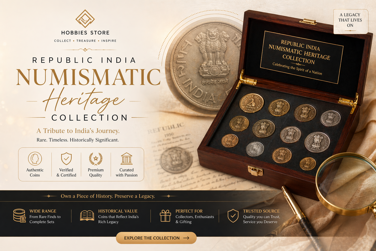 Republic India Numismatic Heritage Collection