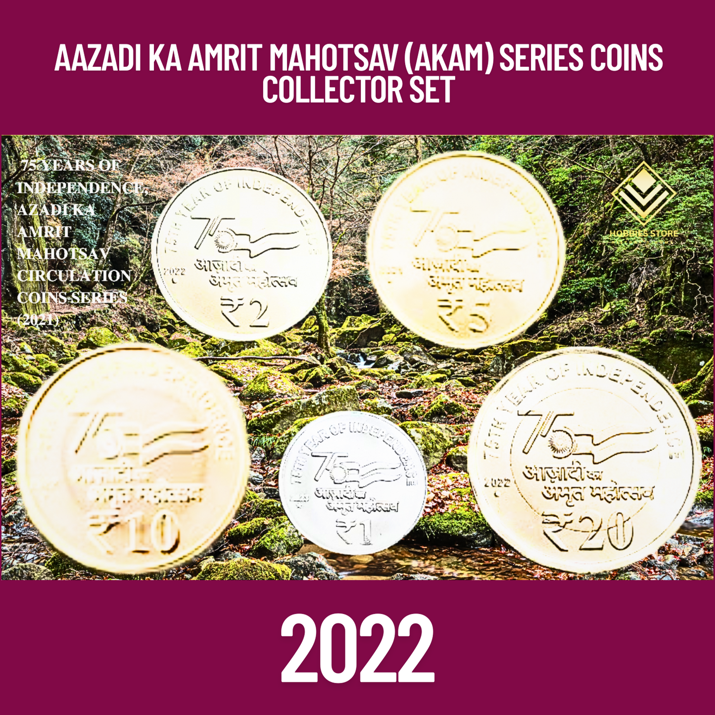AKAM Series Coins 2022 Collector Set (Non-returnable)