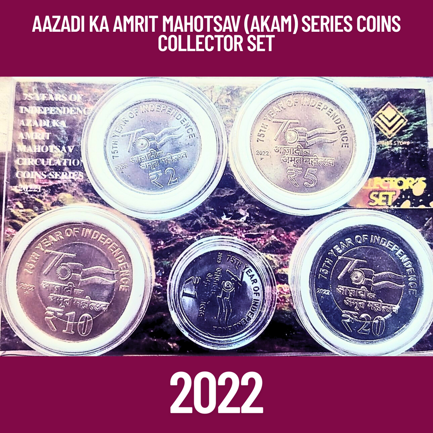 AKAM Series Coins 2022 Collector Set (Non-returnable)