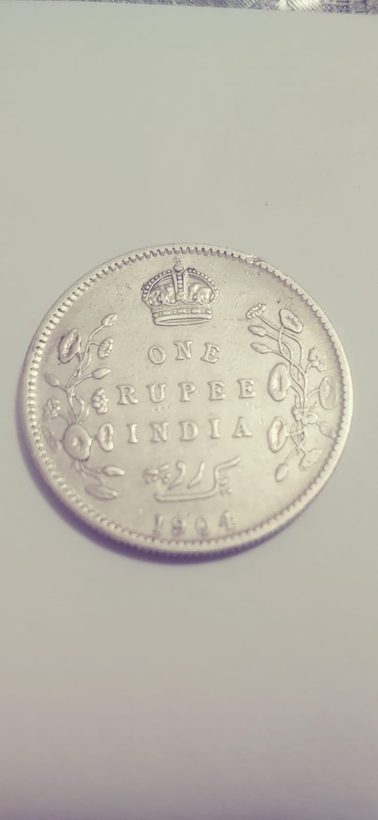 1904 KING EDWARD VII COLLECTOR'S SET SILVER COIN (Non-returnable)