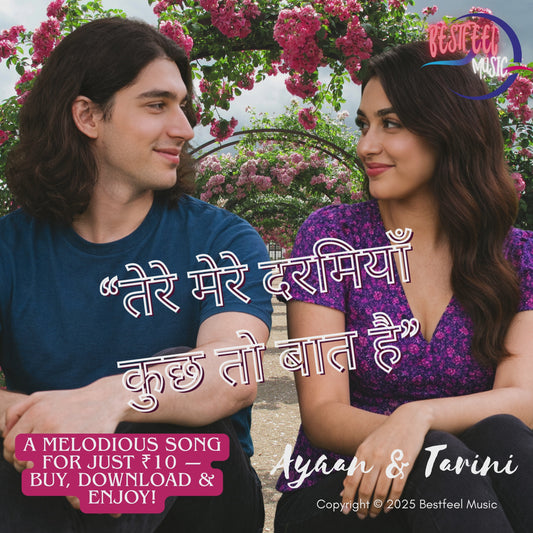 Tere Mere Darmian Kuch To Baat Hai – Ayaan & Tarini | Bestfeel AI Artists | Digital Download